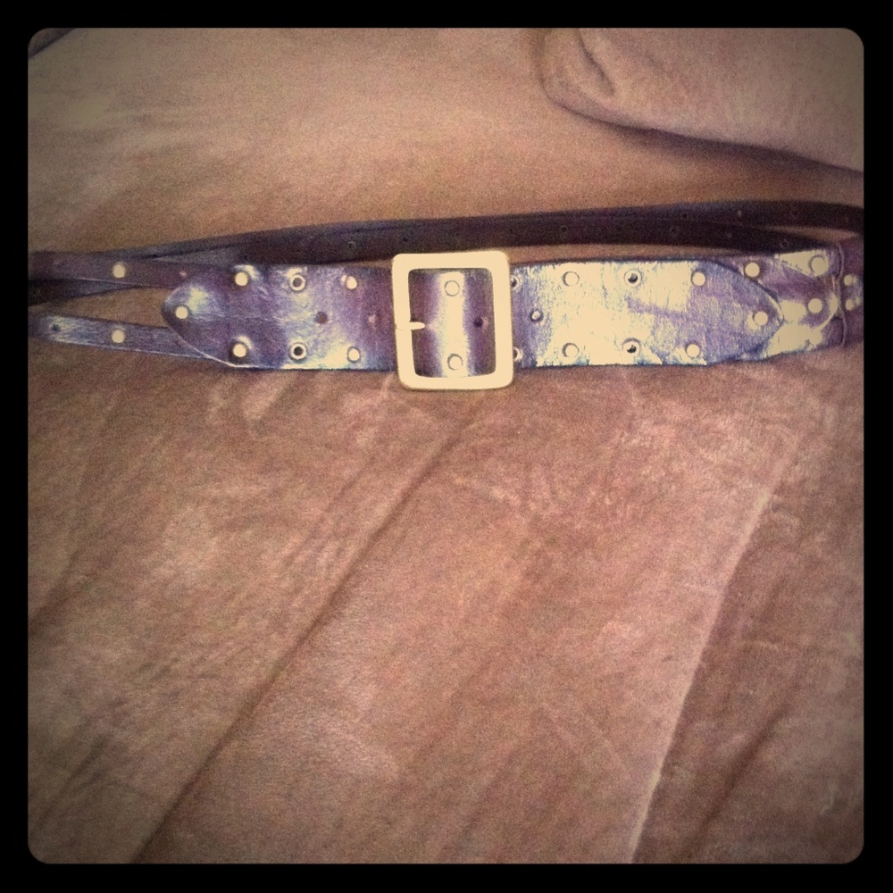 😘 Double Strap Waist Belt with Grommets